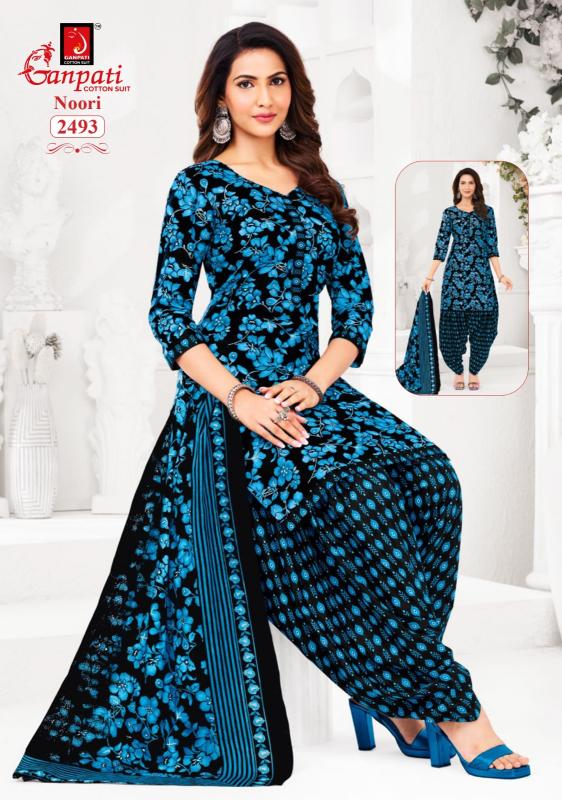 Ganpati noori patiyala vol-13 dress materials wholesaller